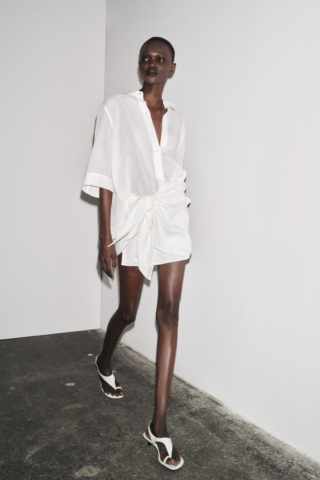 ZW COLLECTION RAMIE SHIRT - Zara фото 32