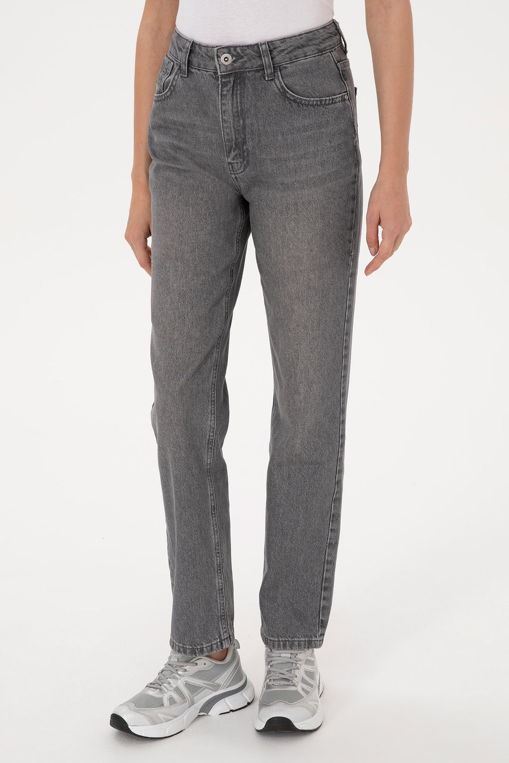 Kad_n Gri Jean Pantolon - U.s. polo assn фото 2