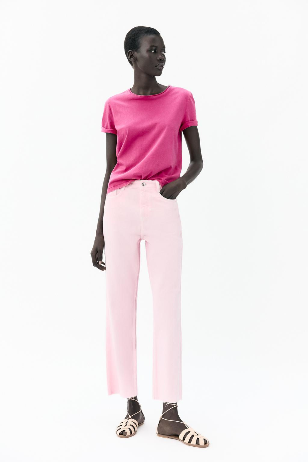 FADED SHORT SLEEVE T-SHIRT - Zara фото 21