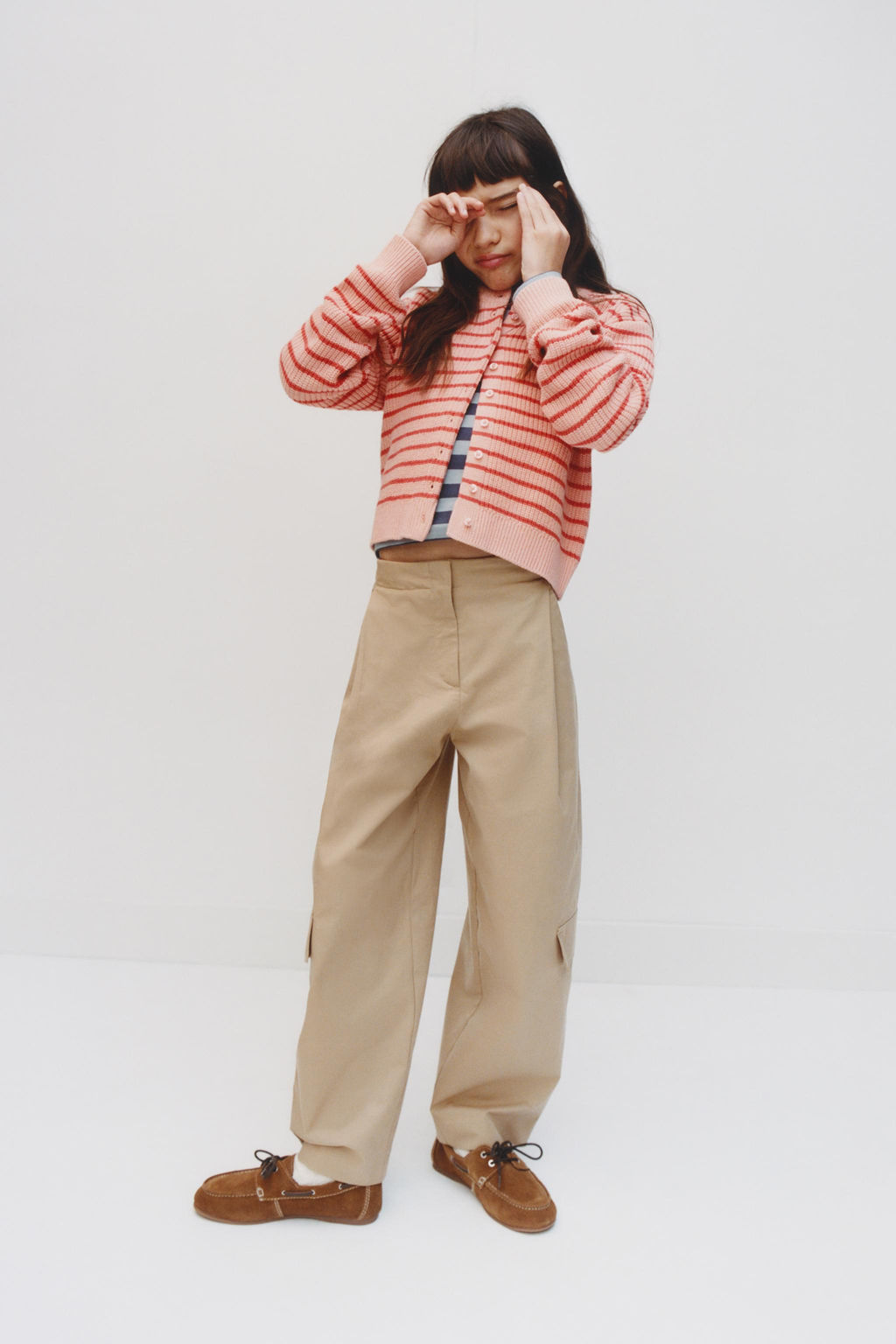 STRIPED CARDIGAN - Zara фото 8