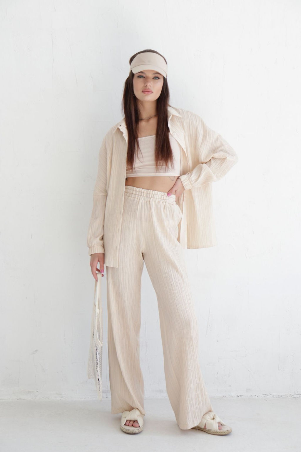 9556 Костюм летний кремовый - Martichelli фото 4