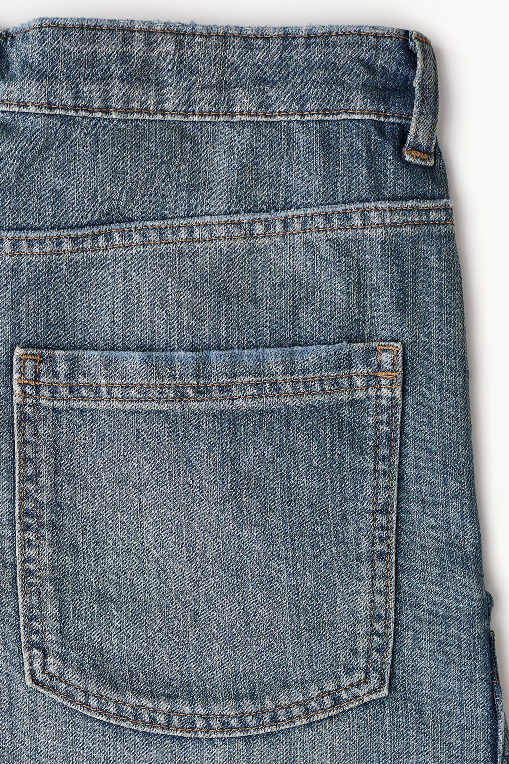 Bermudas cargo en denim Low - H&m фото 5