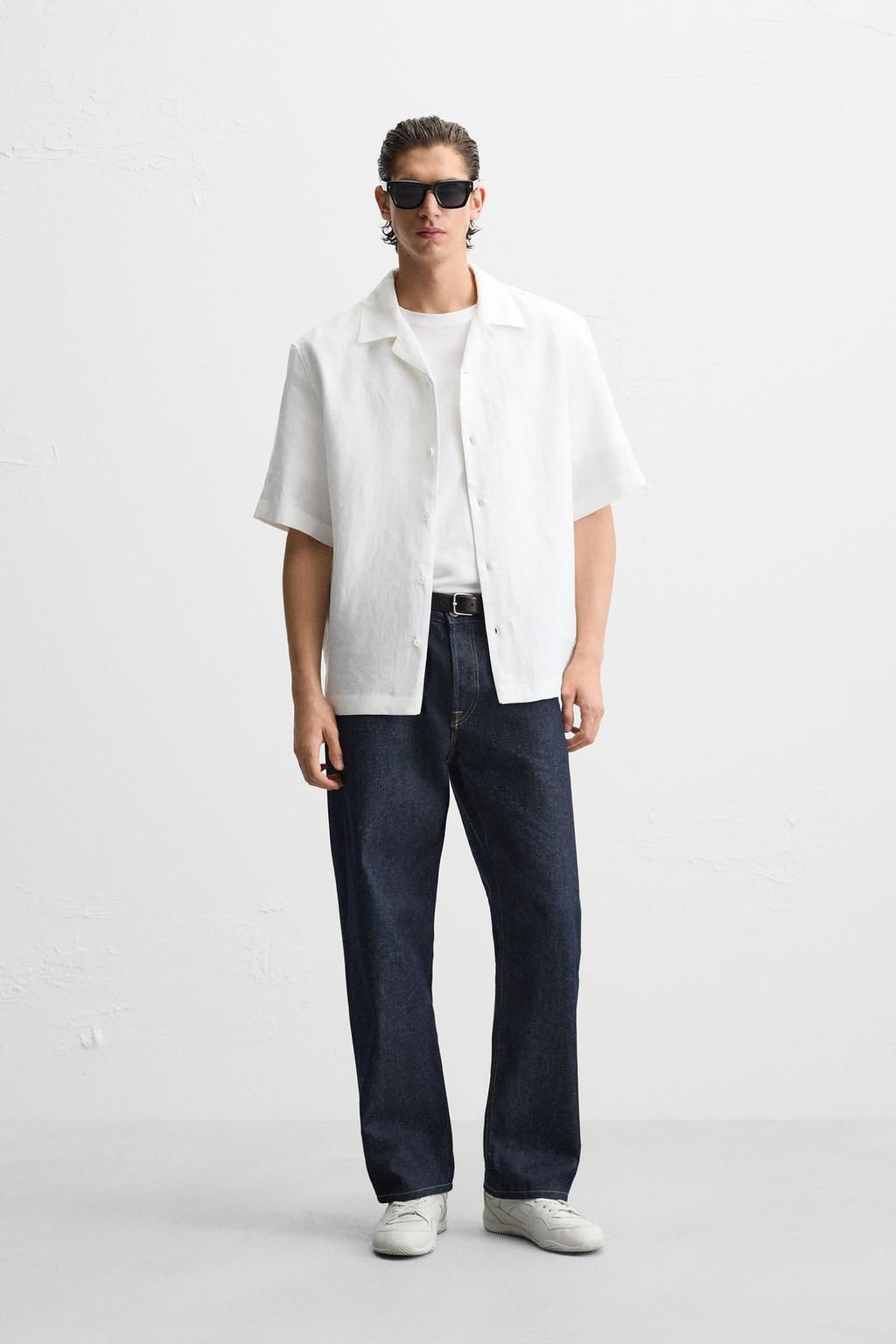 100% LINEN SHIRT - Zara фото 3