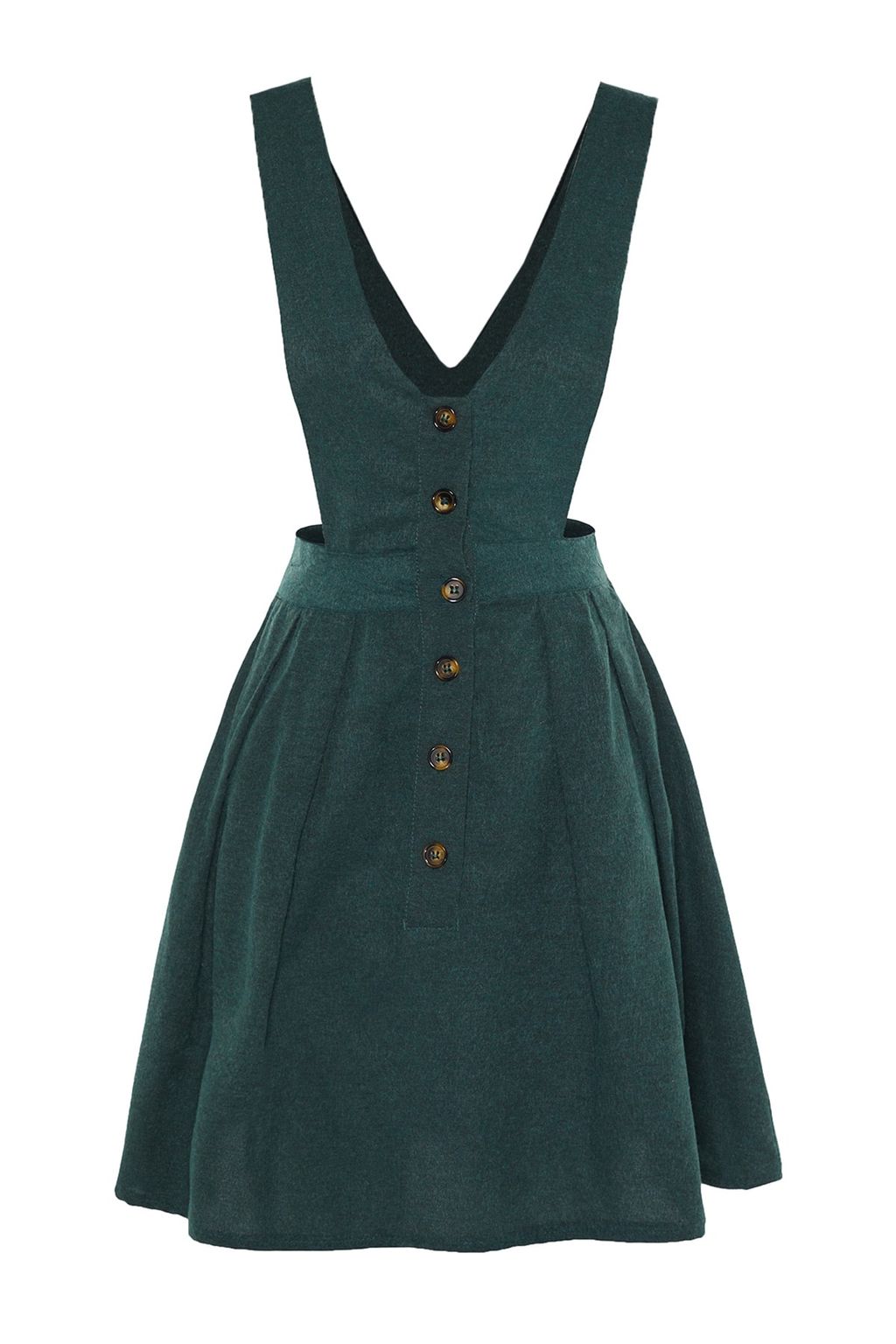 Trendyolmilla Haki Ask?l? Mini Dokuma Jile Elbise TWOAW21EL1163 фото 13