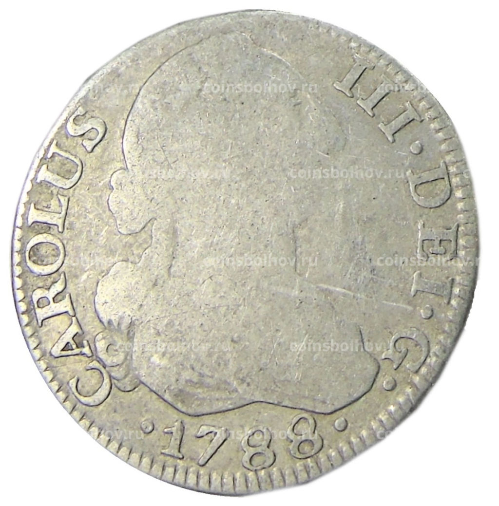 2 реала 1788 года Испания