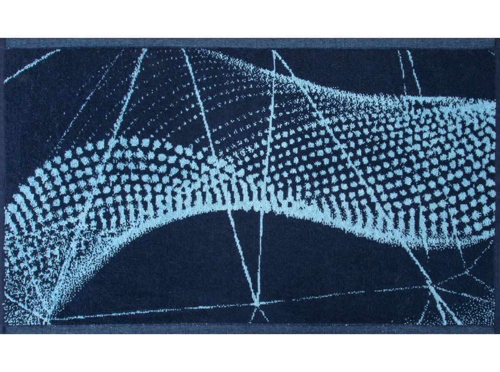 Полотенце 6с104.411ж1 ДНК(т.синий2) махровое 67х40см