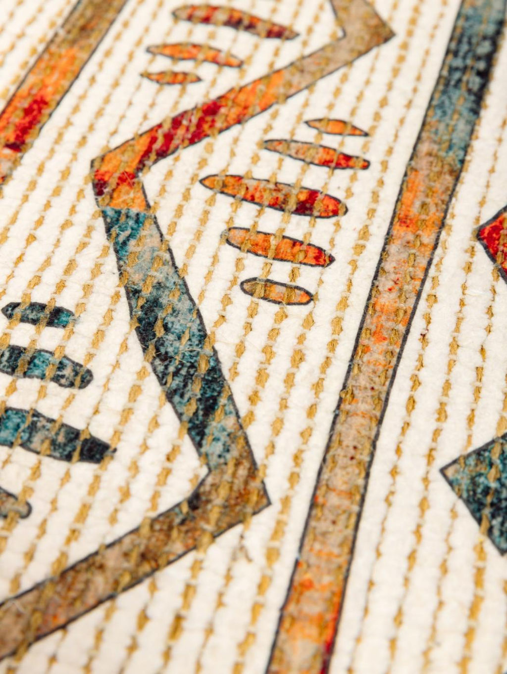 Коврик самотканный х/б 60*90см №706/2 - Ганг фото 3