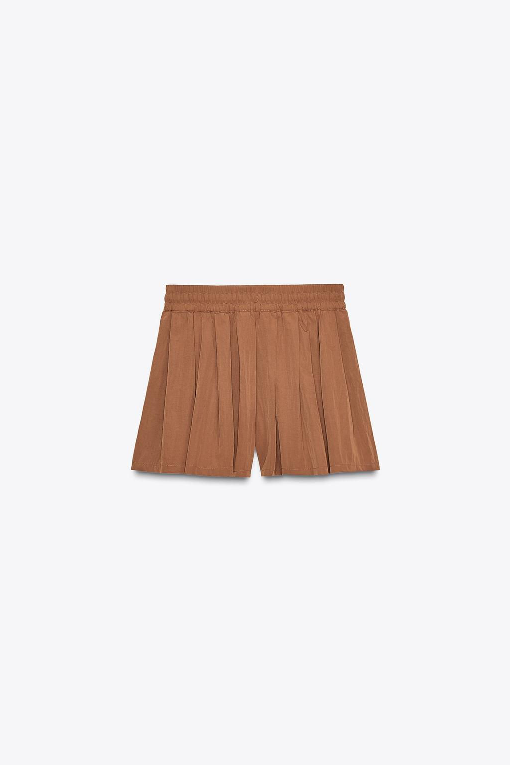 BERMUDA SHORTS WITH ELASTIC WAIST - Zara фото 7