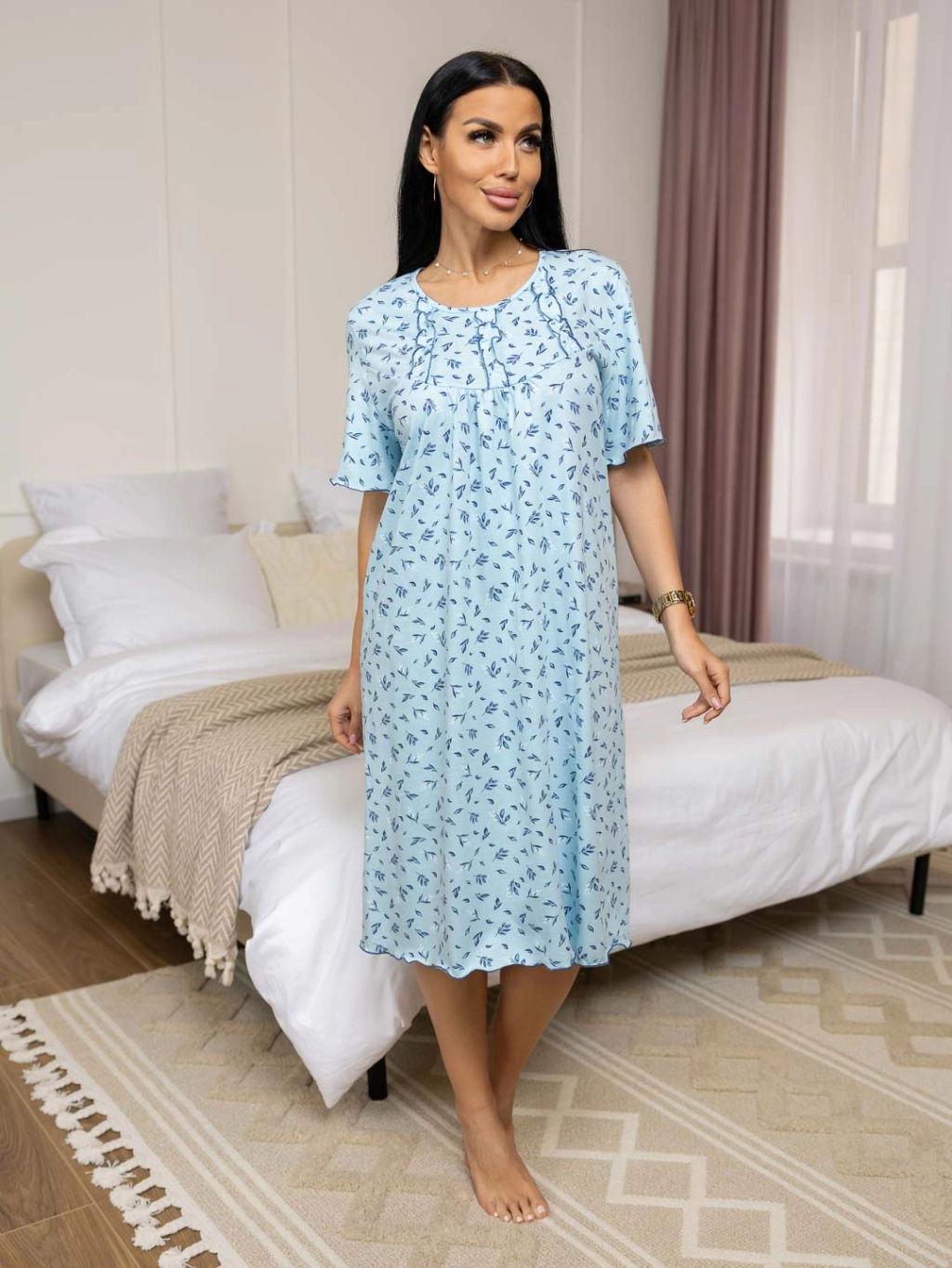 Ночная сорочка женская, мод.1092 - Барболета фото 14