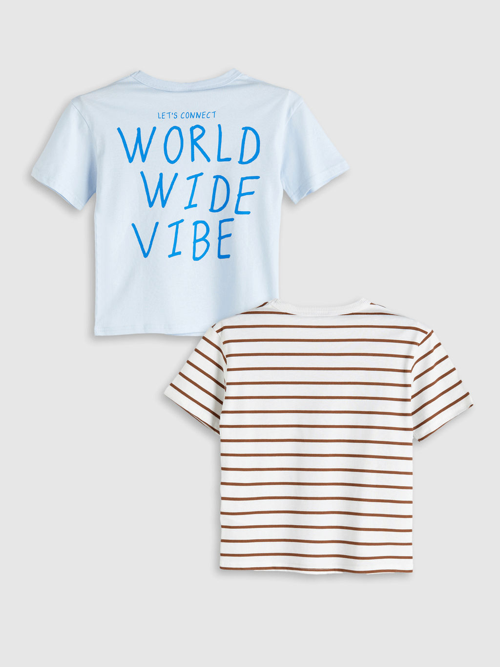 Bisiklet Yaka Erkek ?ocuk Ti??rt 2li