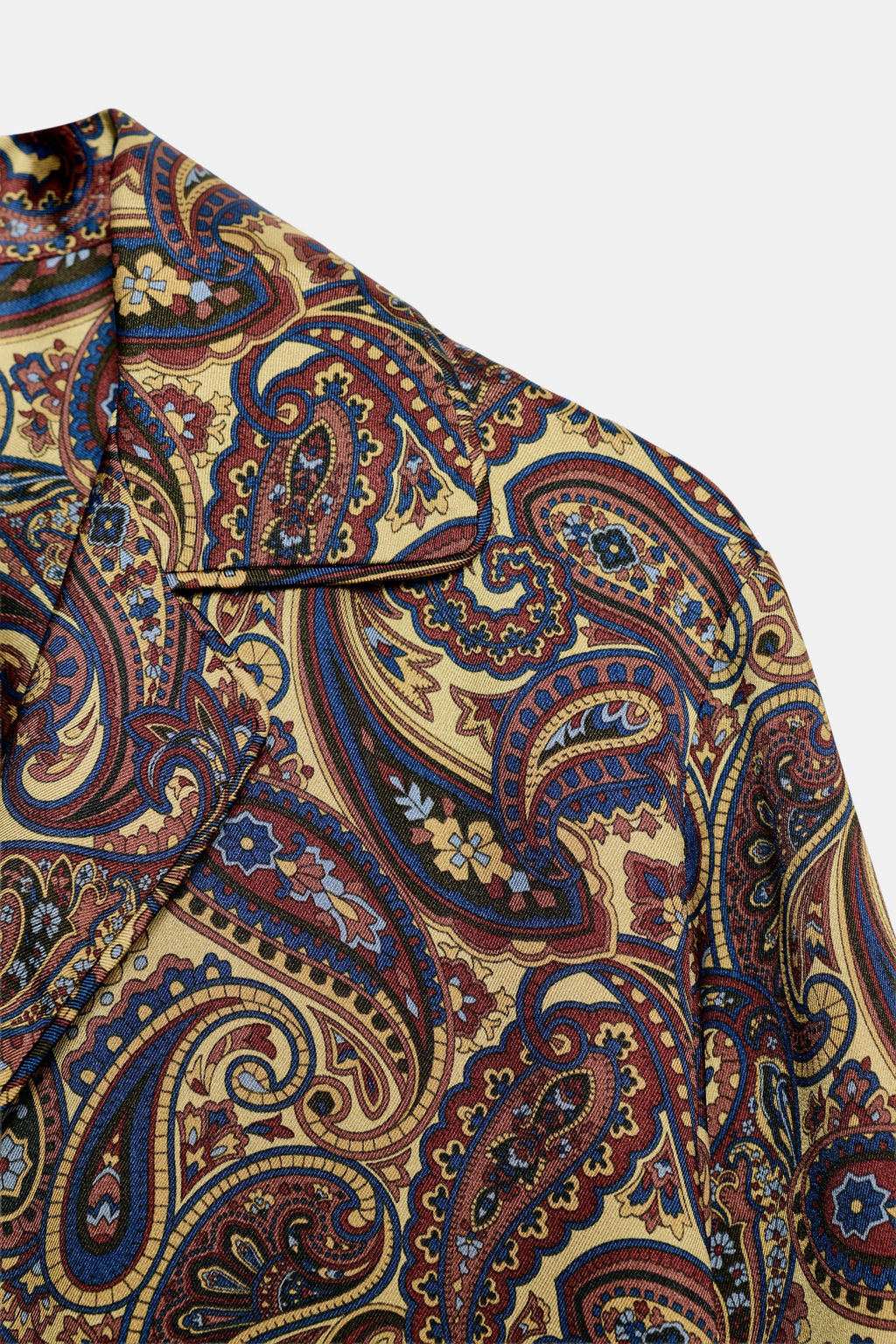 ZW COLLECTION PAISLEY PYJAMA SHIRT - Zara фото 7