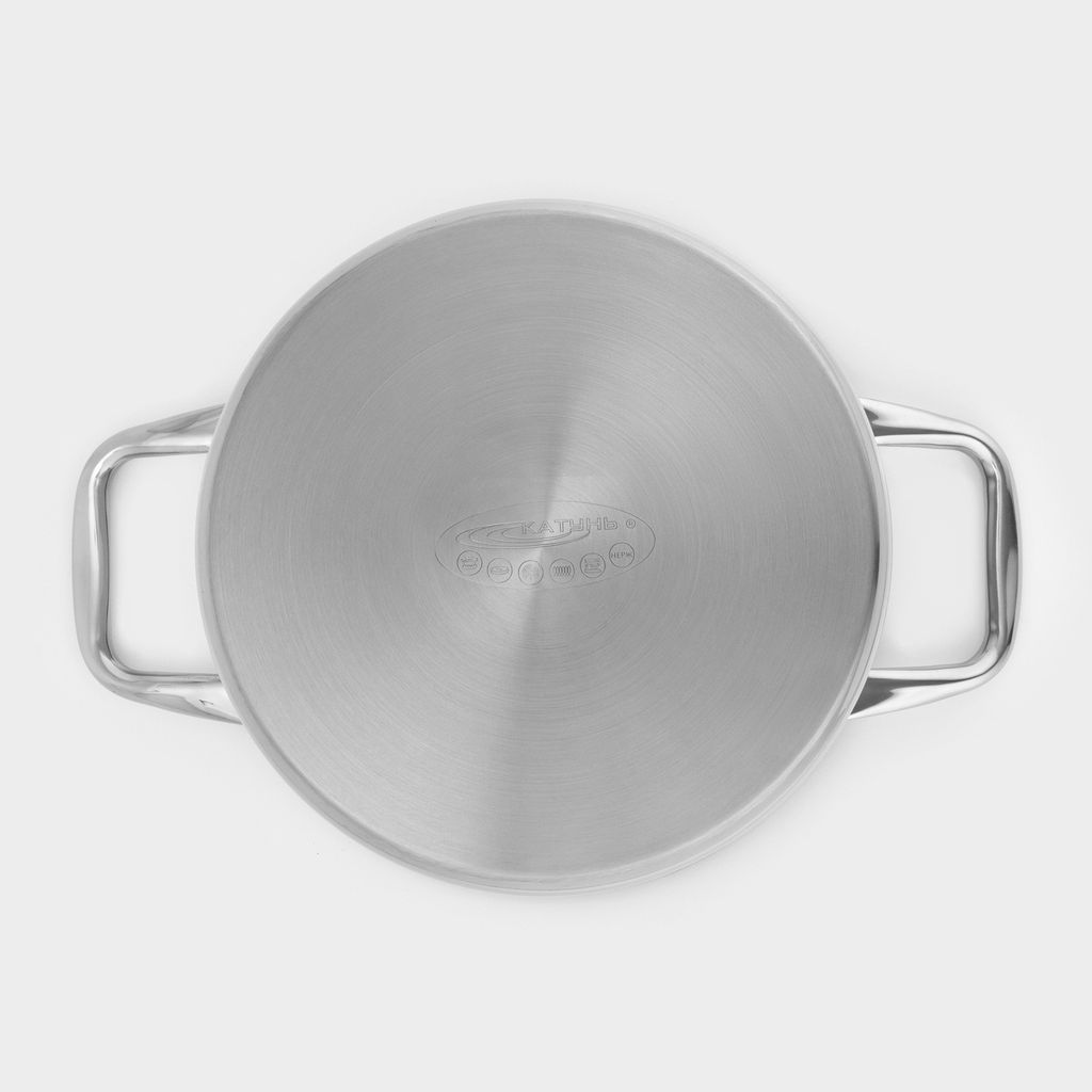 Кастрюля 8,0 л (ТИТАН) d-24*h18 ТРС (КТ-G-00208)