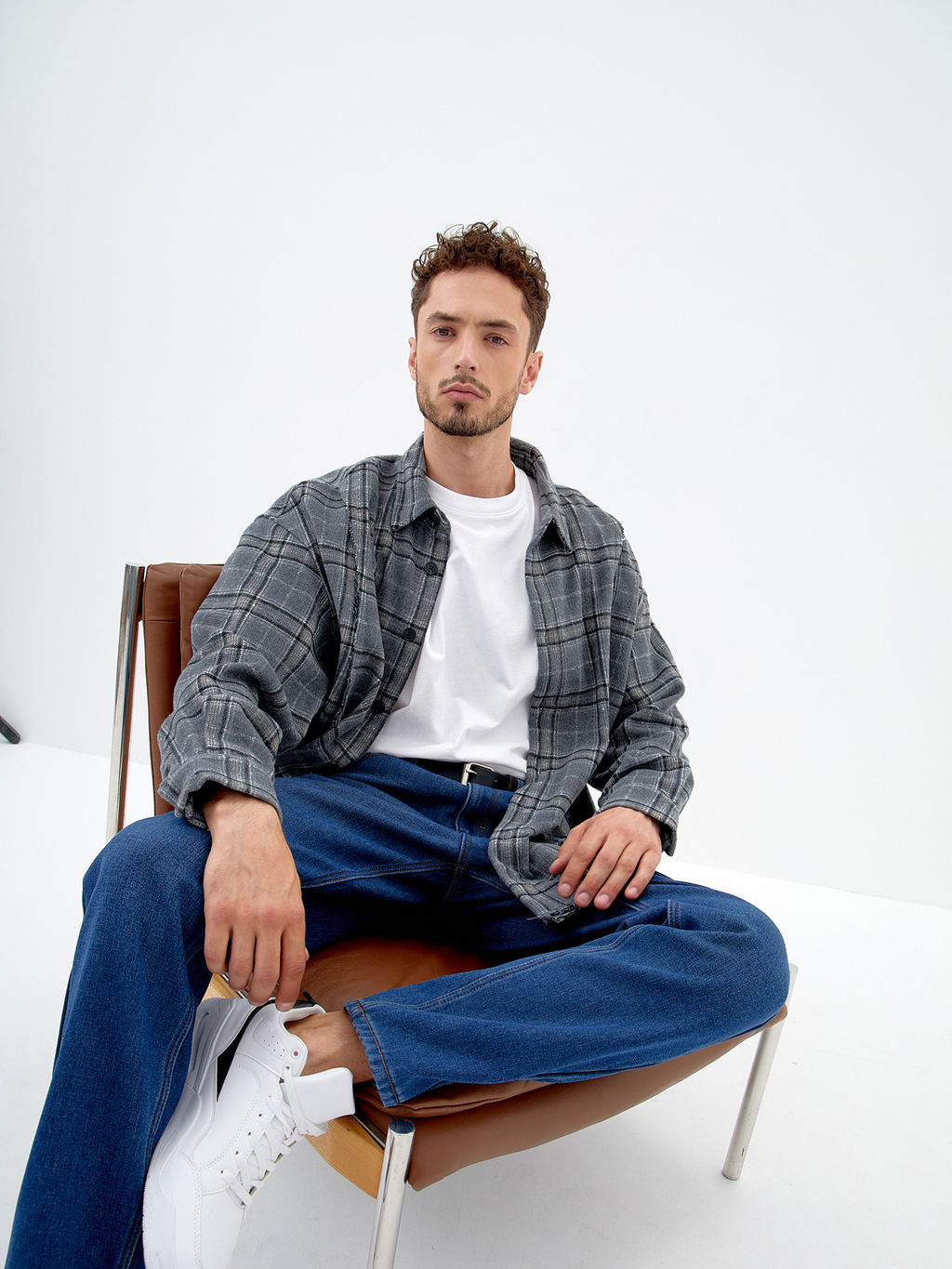 Утепленные Мужские джинсы TAPER-SLIM - Mossmore фото 32