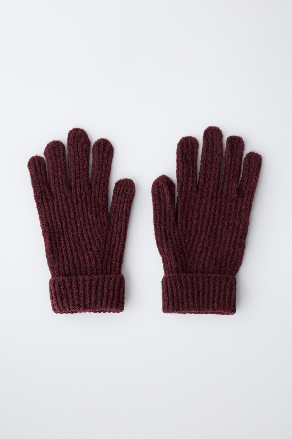 PLAIN KNIT GLOVES - Zara фото 4