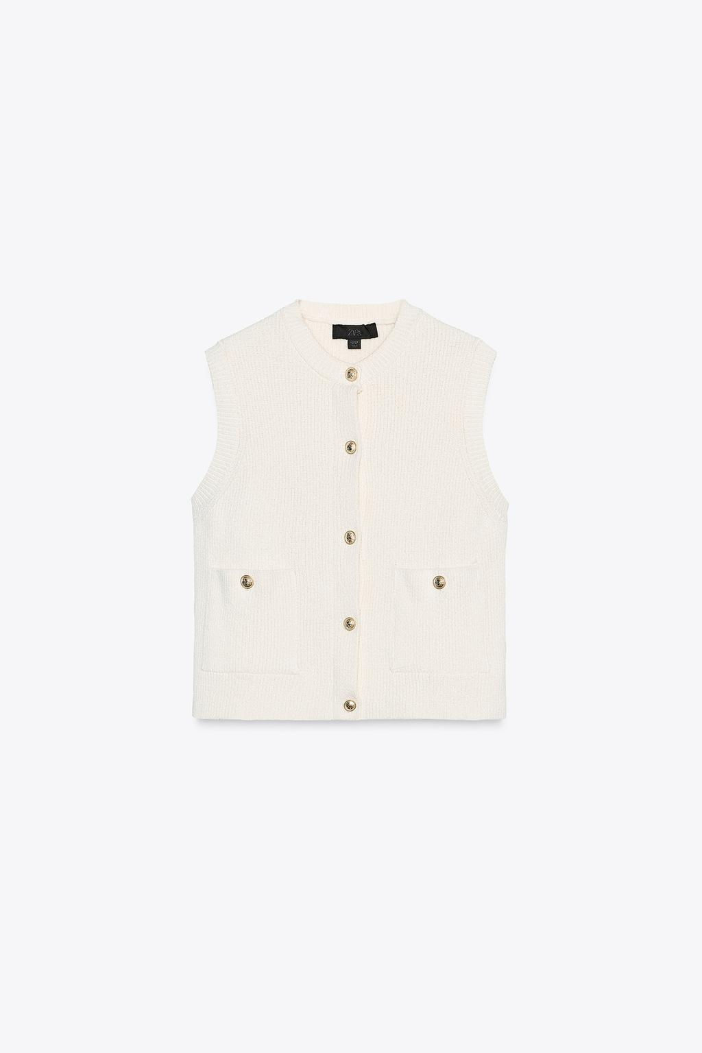 PLAIN KNIT TOP - Zara фото 4