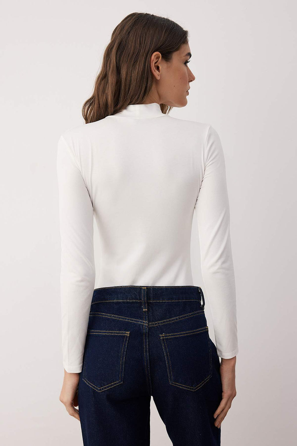 TRENDYOLMILLA Siyah Bal?kc? Yaka C?tc?tl? Orme Body TWOAW21BD0008 фото 32