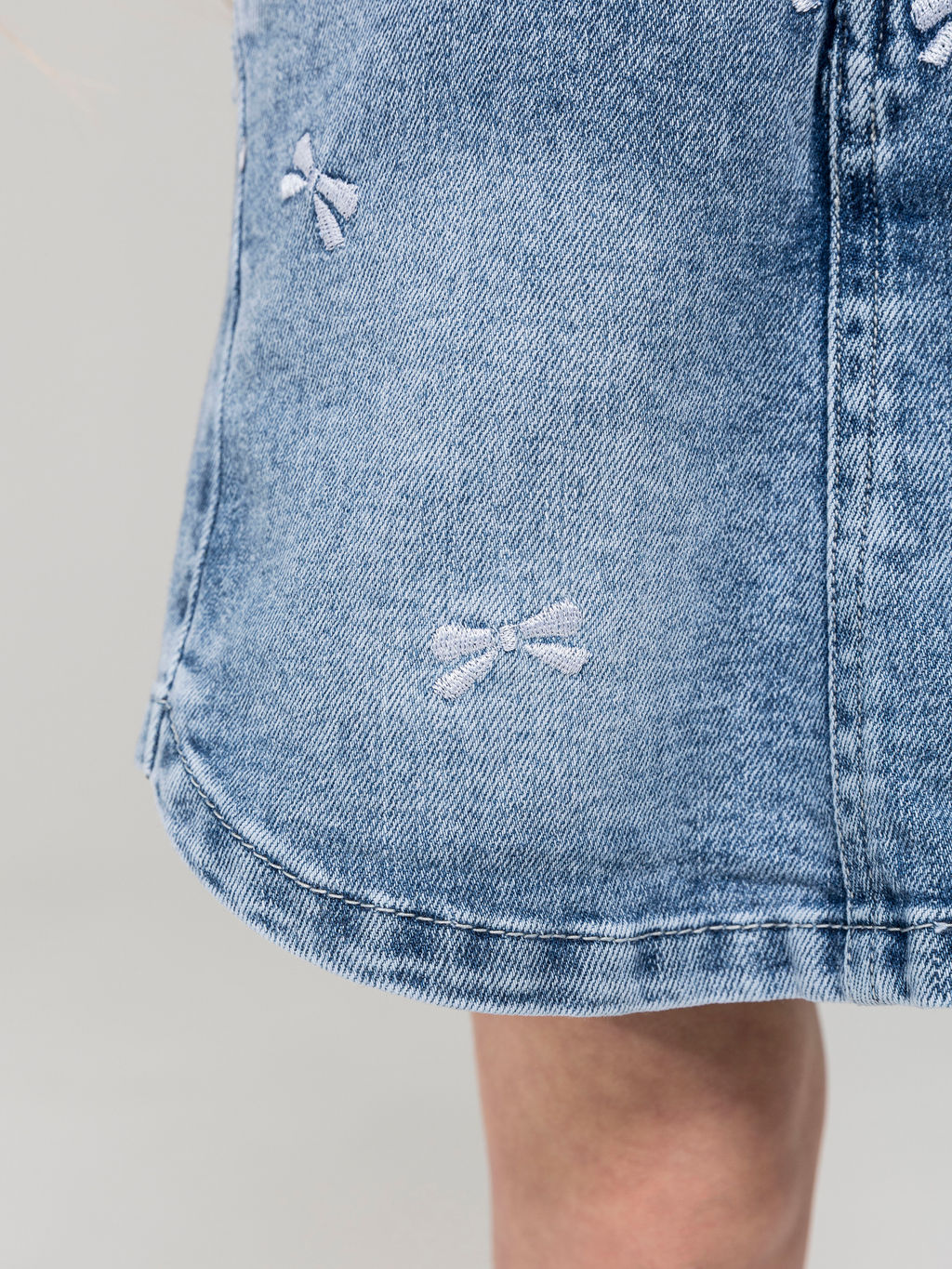 Юбка-шорты для девочек - Синий мир фото 8