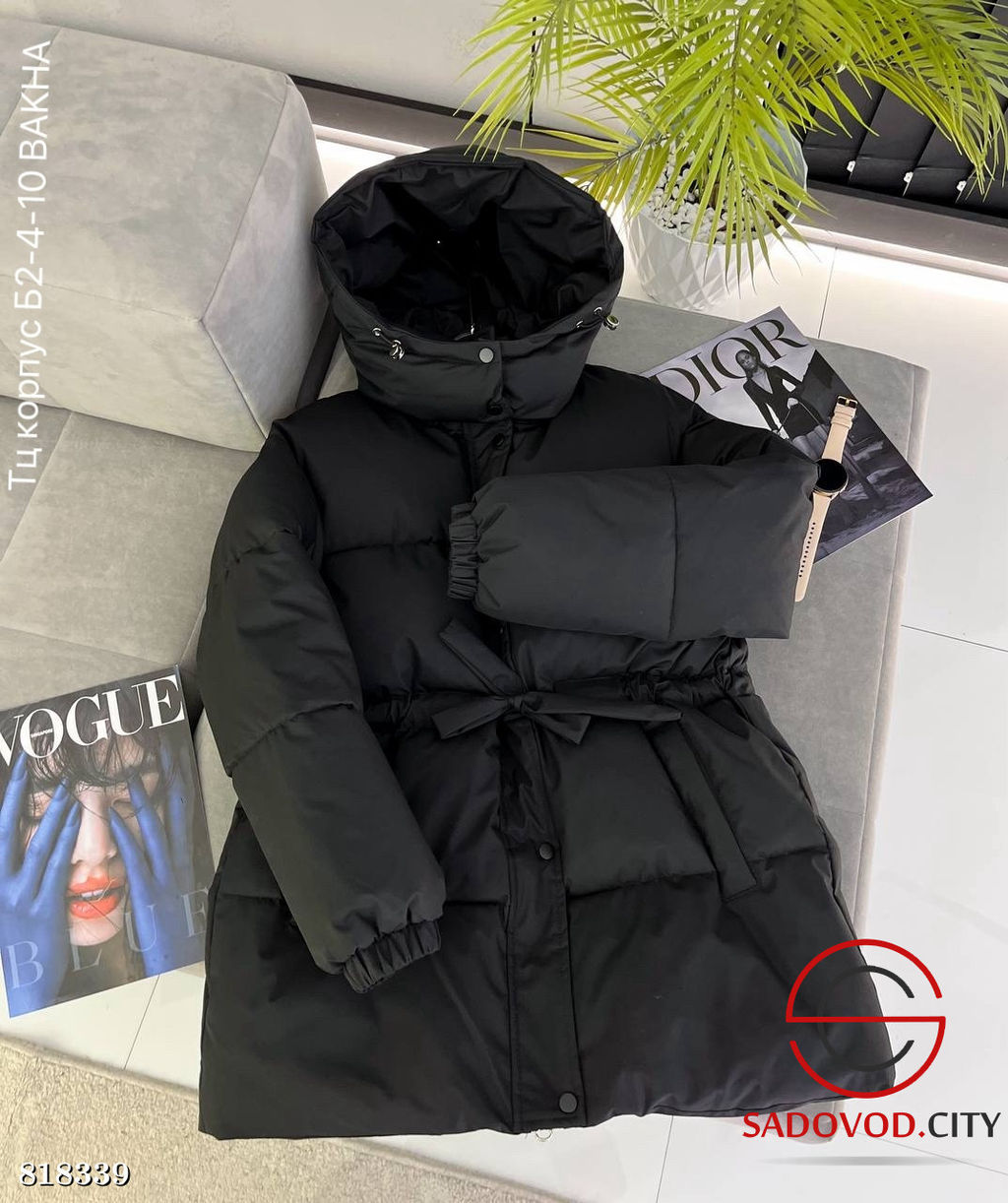 Тёплая женская зимняя куртка-пуховик - Bruno фото 5