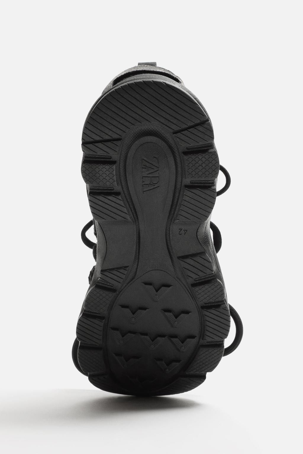 MULTI-LACE TRAINERS - Zara фото 6