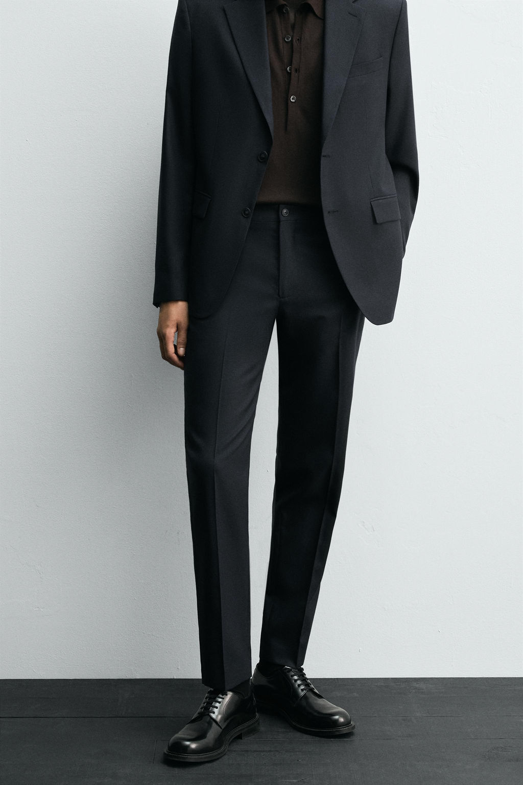 HOUNDSTOOTH SUIT TROUSERS - Zara фото 2