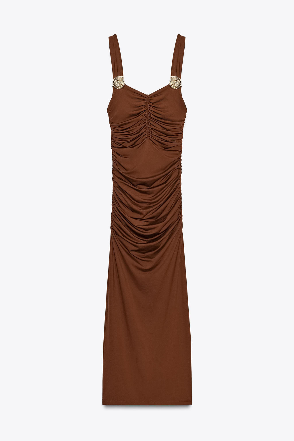SHELL POLYAMIDE DRESS - Zara фото 16