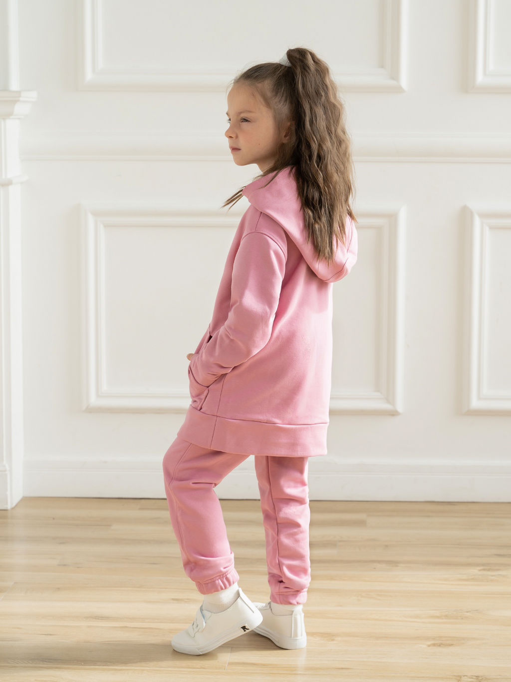 Костюм спортивный темнорозовый