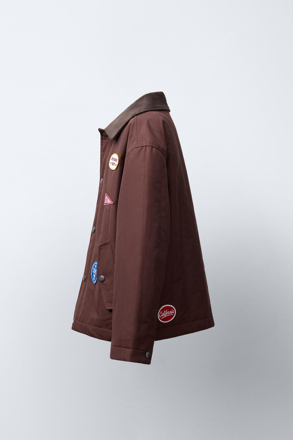 PATCH PUFFER JACKET - Zara фото 3