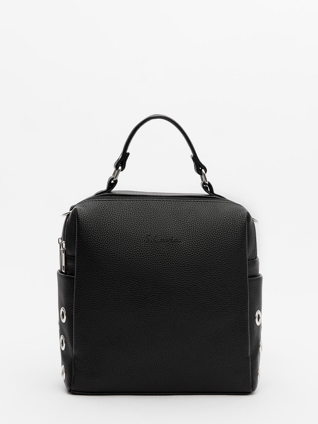 Чёрный рюкзак S.Lavia  фото 11