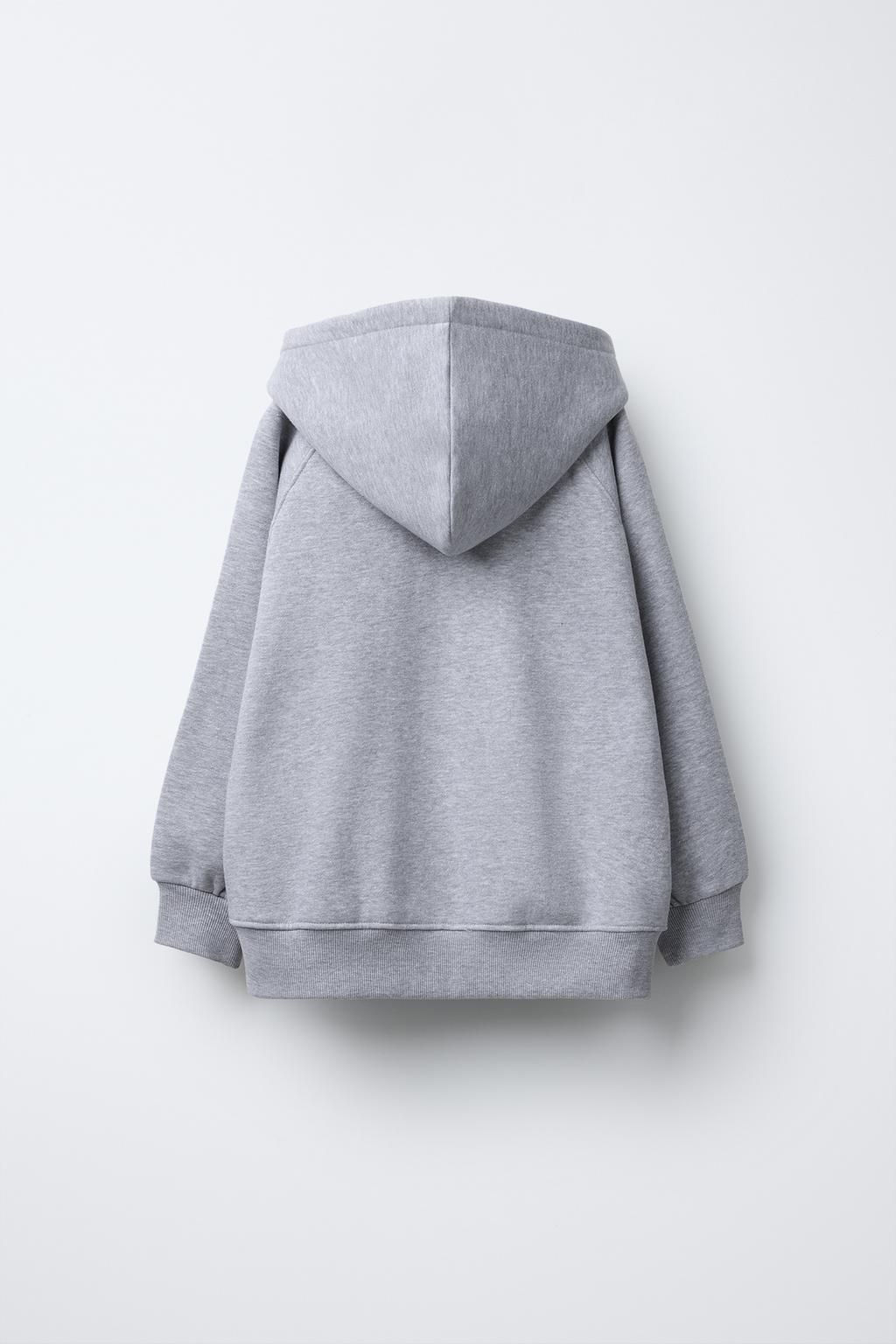 HOODIE WITH ZIP - Zara фото 2