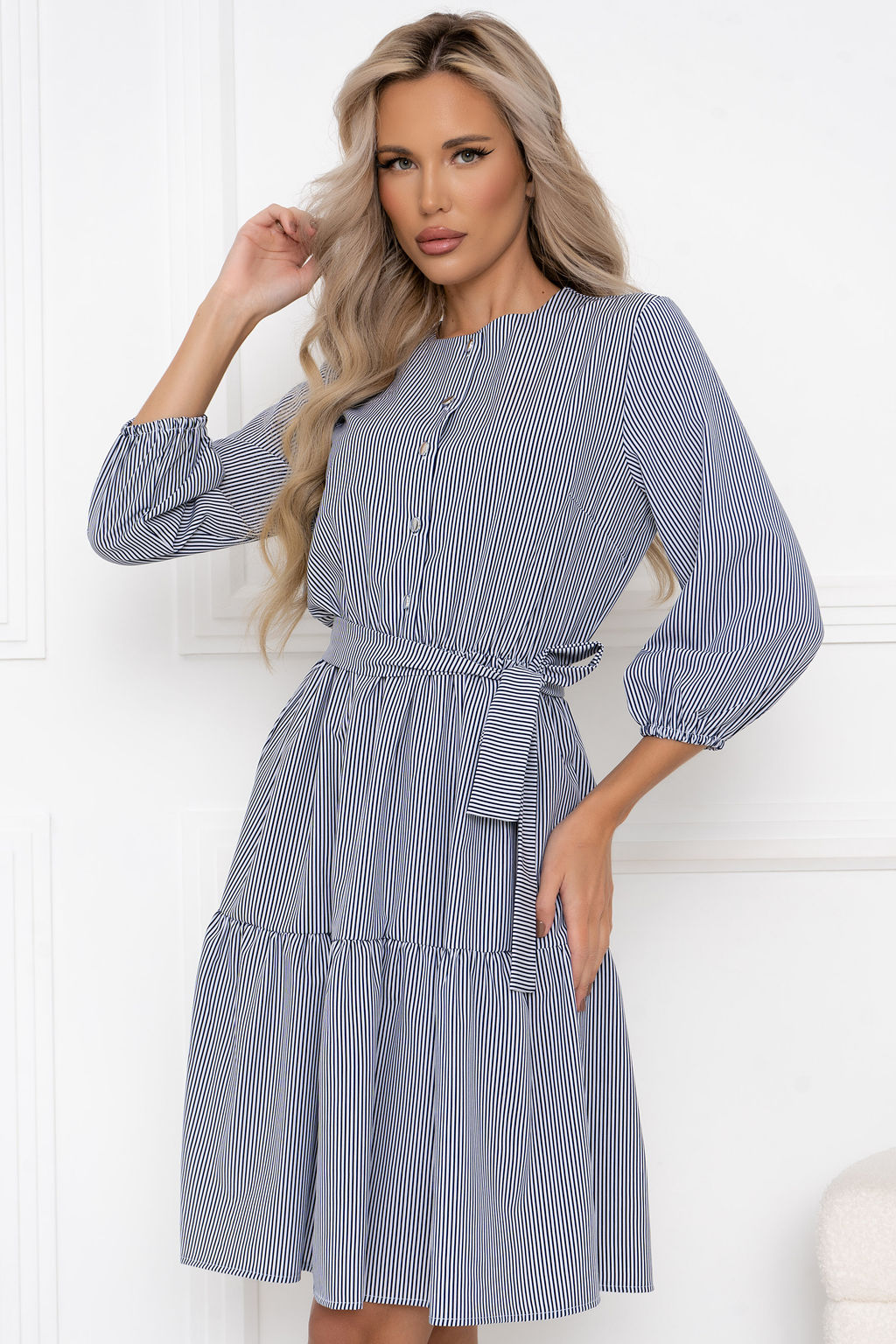 Платье Open Style 6409 джинс