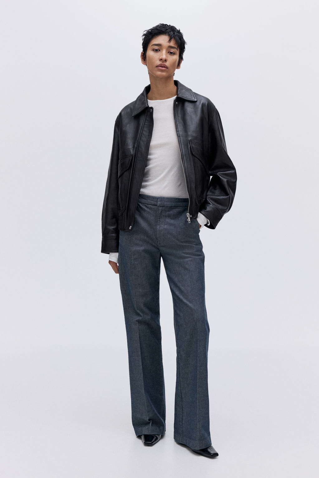 Flared High Jeans - H&m фото 5