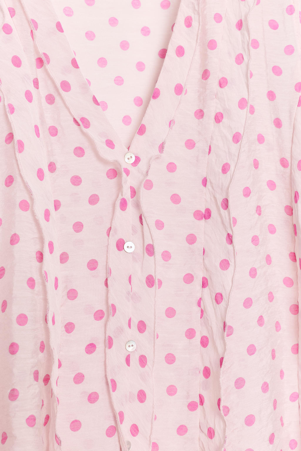 BLUSA LUNARES VOLANTES / Rosas - Zara фото 6