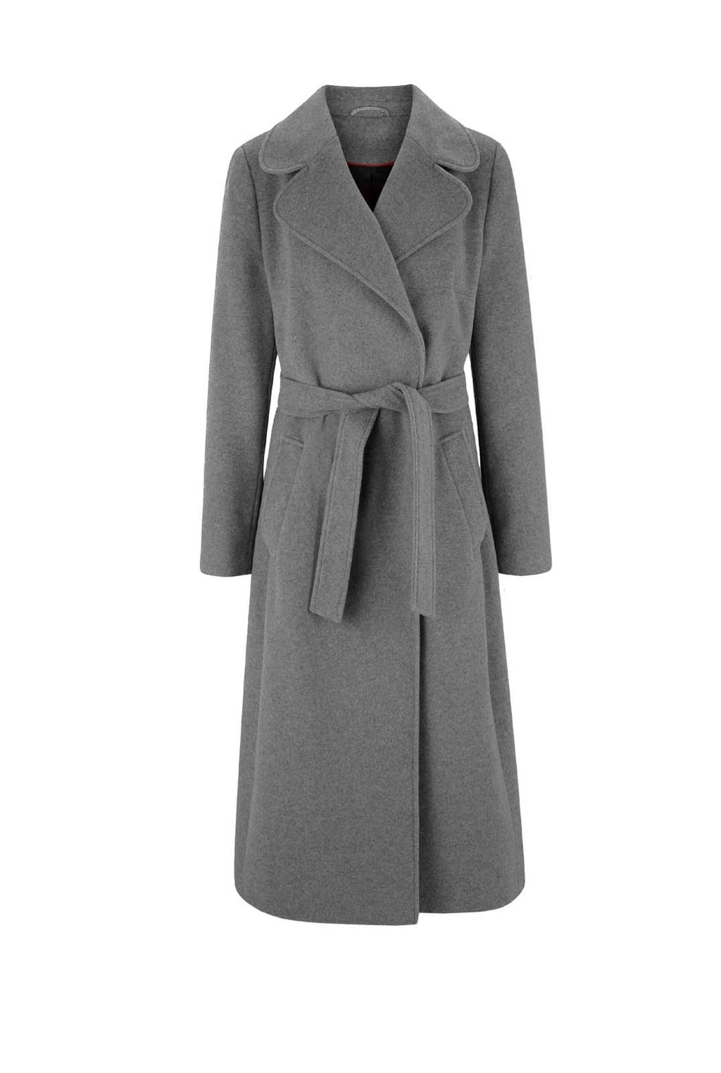 Пальто, серое - Ashley brooke фото 2