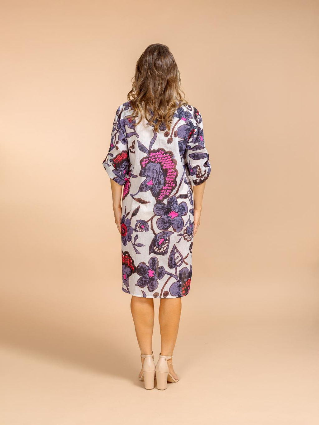 Рубашка-туника (хлопок) №25-229-1 (Лето 2025)