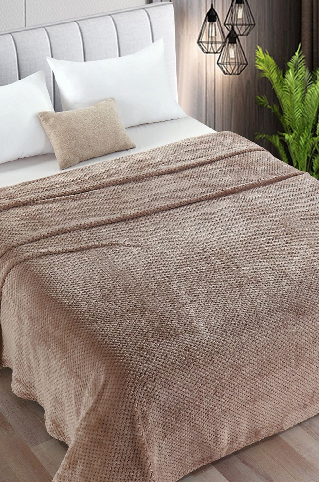 Плед из велсофта VV Viola Home collection
