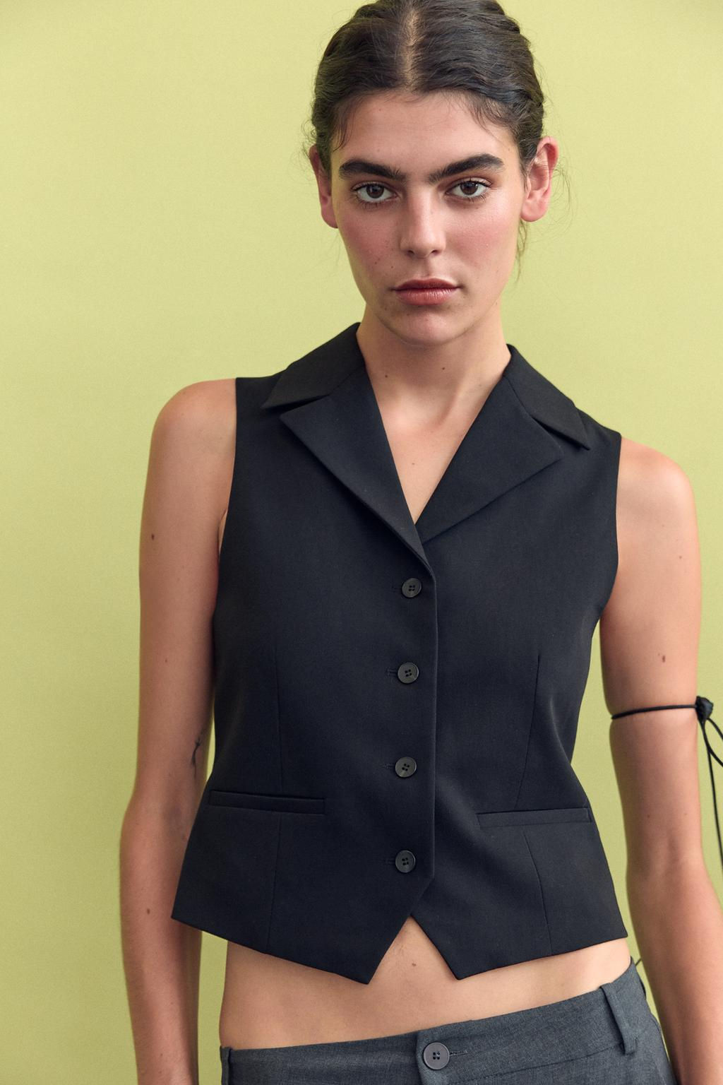 STRAIGHT SHIRT WAISTCOAT - Zara фото 2