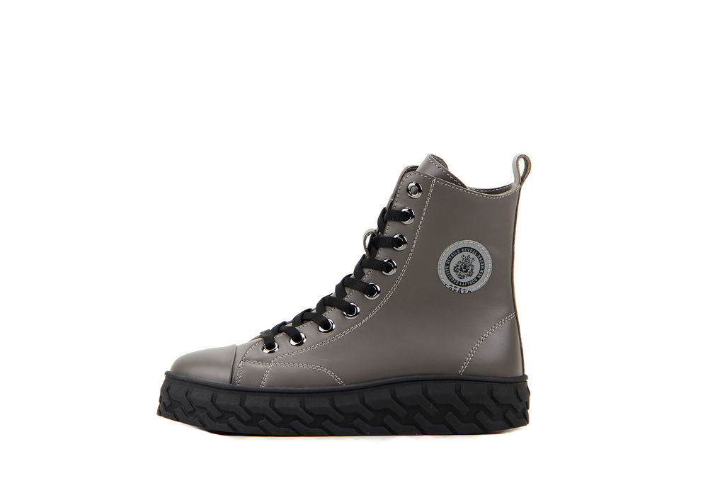 Ботинки 215.icebergbl.Серый игуана/Байка