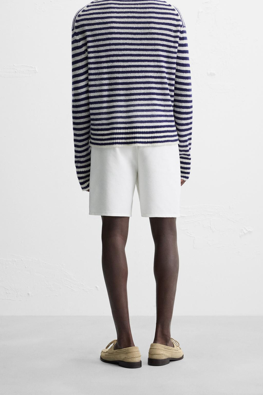TEXTURED COMFORT BERMUDA SHORTS - Zara фото 4