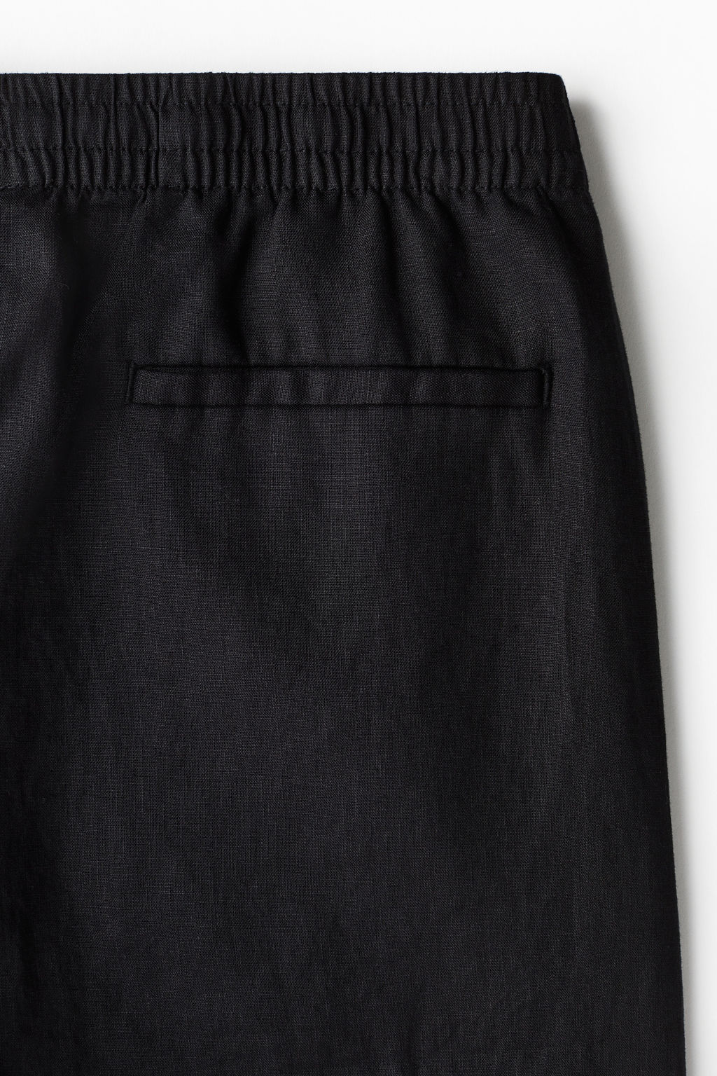 Pantal?n corto de lino Regular Fit - H&m фото 6