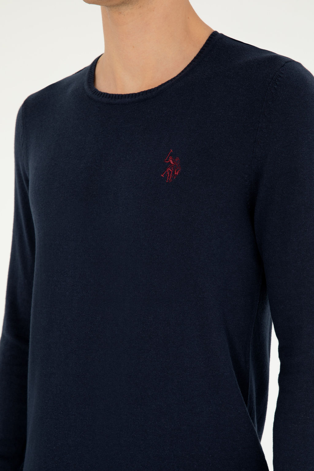 Erkek Lacivert Basic Kazak - U.s. polo assn фото 14