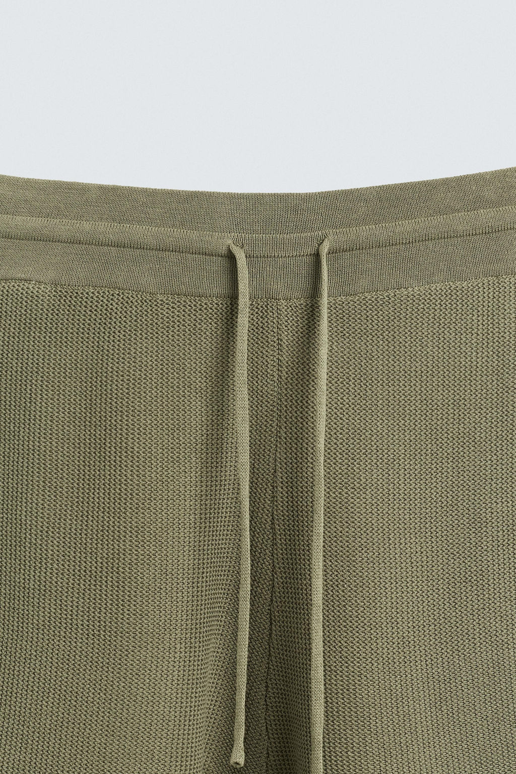 TEXTURED KNITTED BERMUDA SHORTS - Zara фото 17