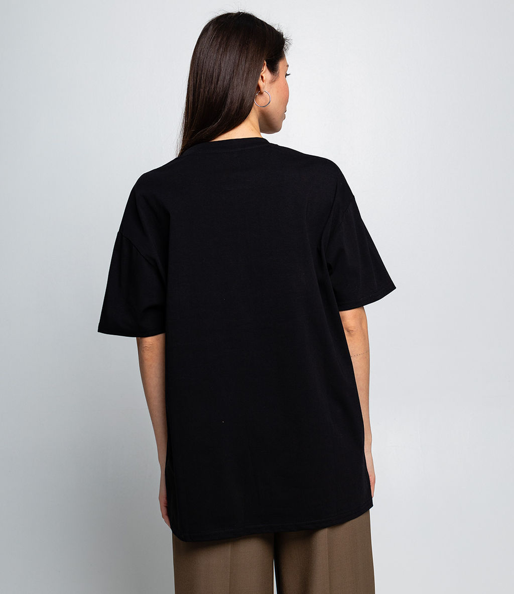 Футболка #КТ2-48, чёрный - Dommod фото 3