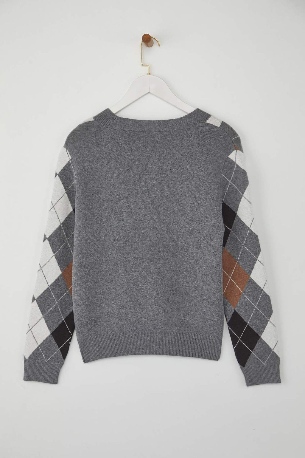 Antrasit Premium Iplik/Ozel Iplikli Baklava Desenli Triko H?rka TWOAW26HI00158 - Trendyolmilla фото 6