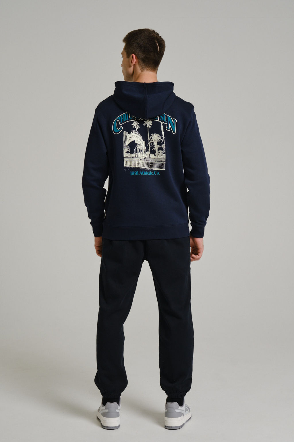 Брюки трикотажные утепленные Черный CLASSIC Knit Track Pants - Anta фото 4