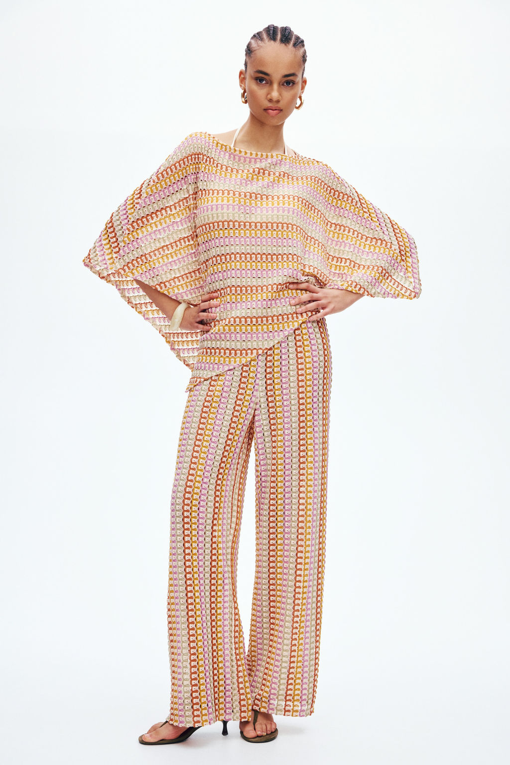 Top capa efecto crochet - H&m фото 4