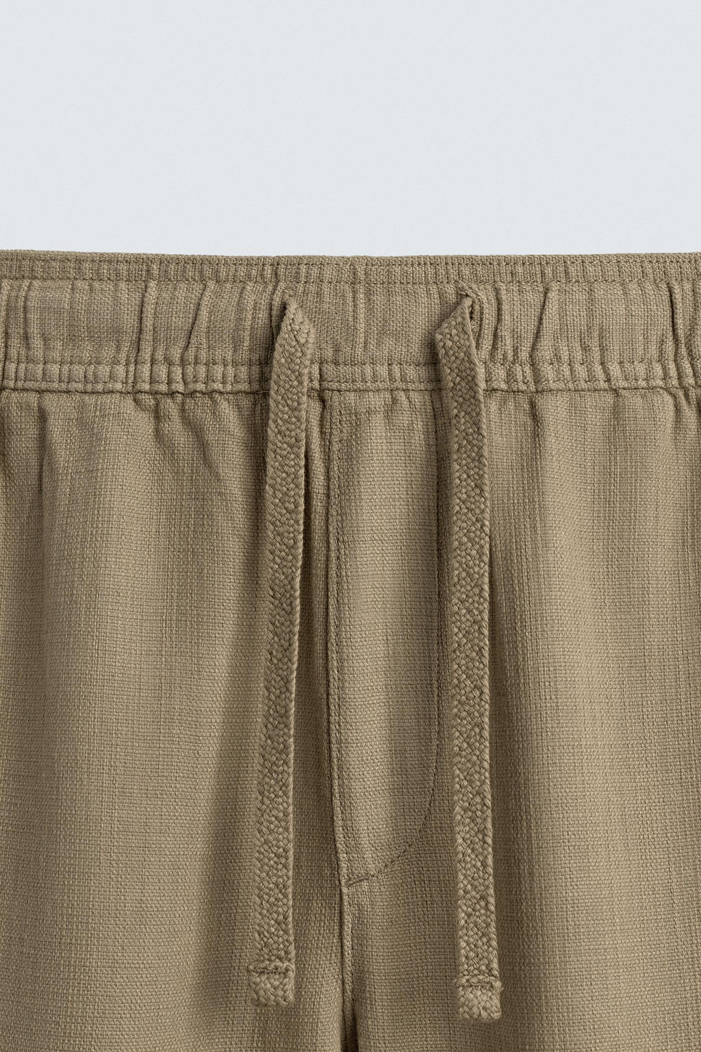 PANTAL?N RELAXED FIT ESTRUCTURA / Tostado - Zara фото 9