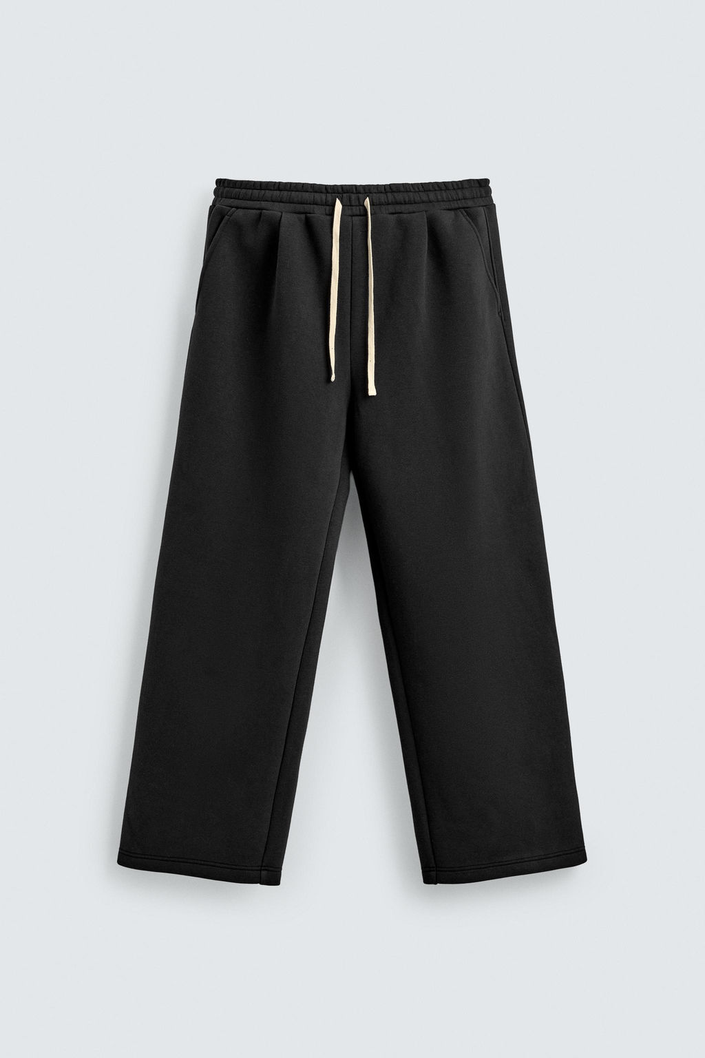 PANTAL?N JOGGER T?CNICO PLIEGUES / Negro - Zara фото 7