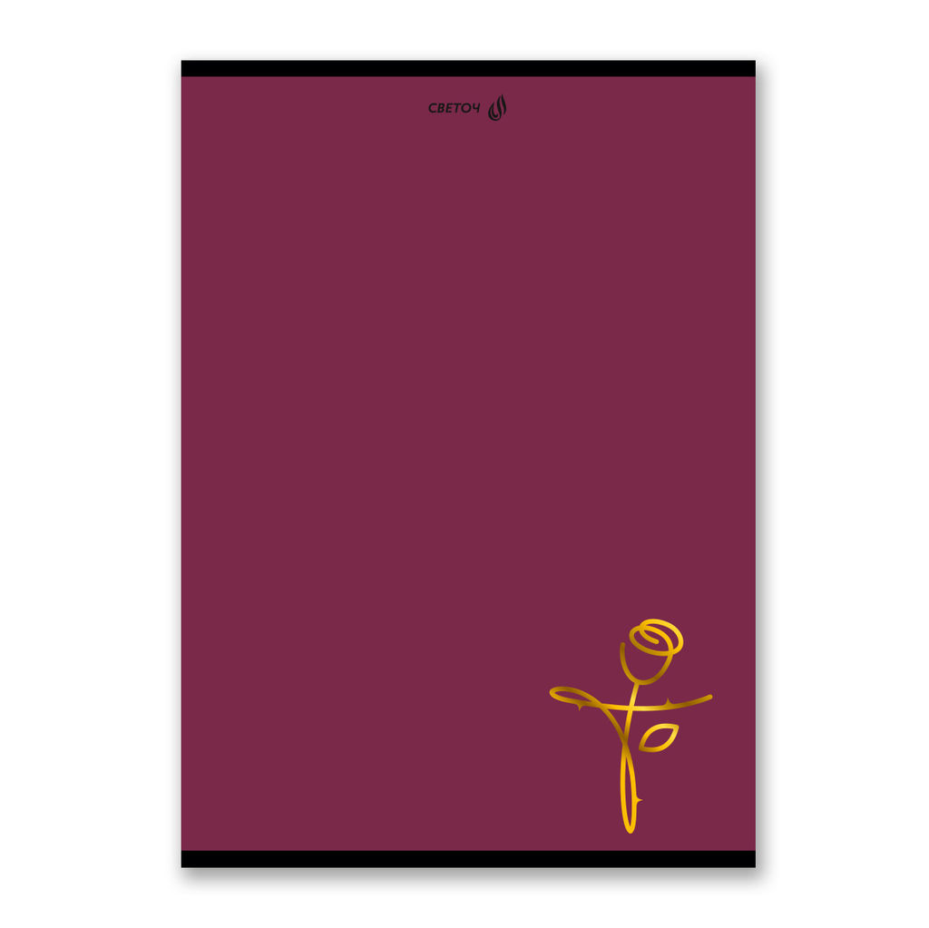 Светоч Т154 Тетрадь ученическая общая, A4 80 л. на скобе 65 г/кв.м , белизна 100 % 6 шт. клетка 01346 Музыка цвета фото 3