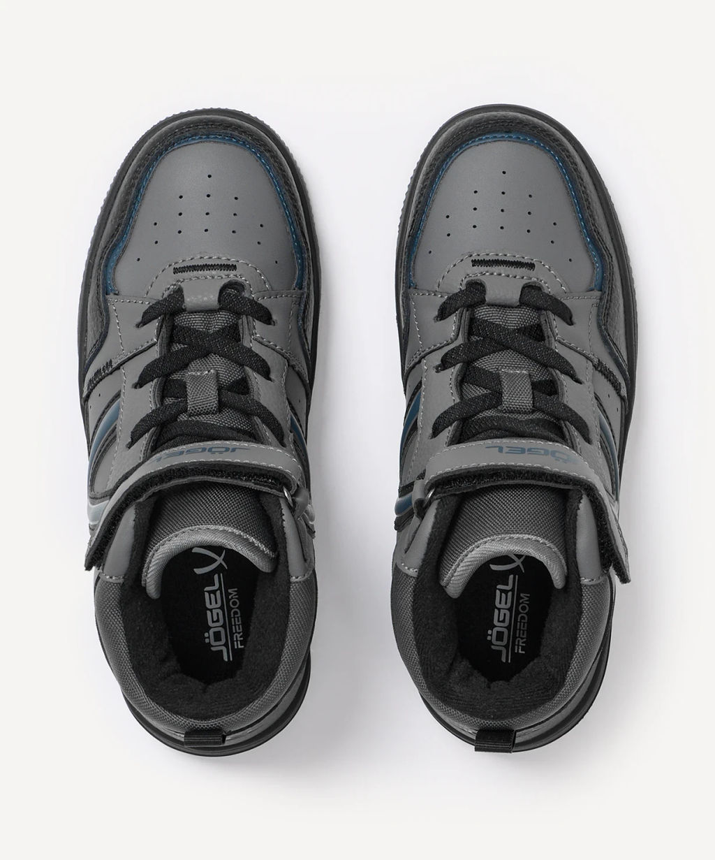 Кроссовки спортивные JOGEL Freedom Kids, серый/черный  фото 8