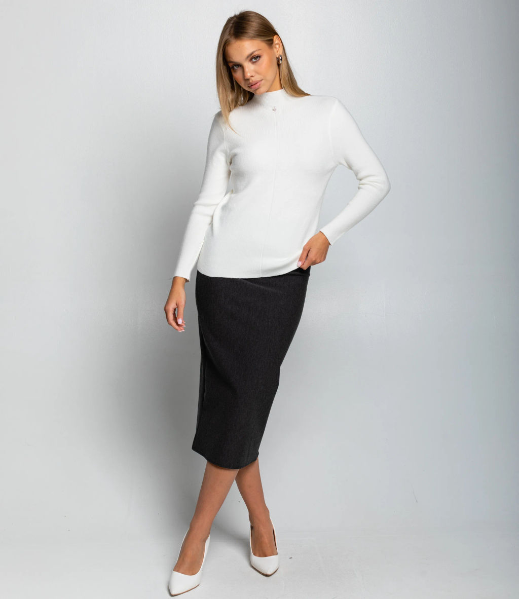 Водолазка #КТ10 (14), молочный